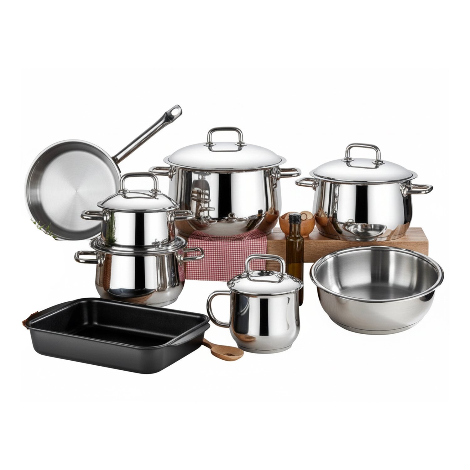 Savinox stainless steel cookware set - E-kitchen