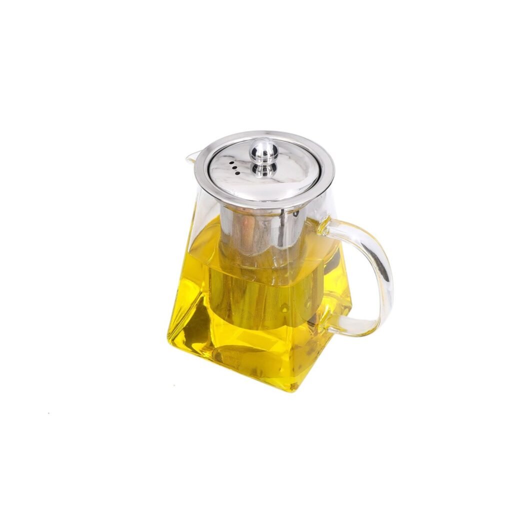 Double glass refrigerator 750 ml + stainless steel strainer