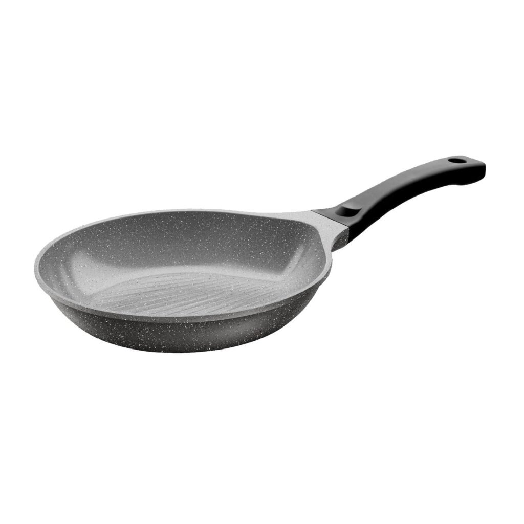 Diecast granite frying pan