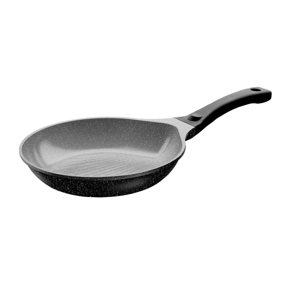 Diecast granite frying pan