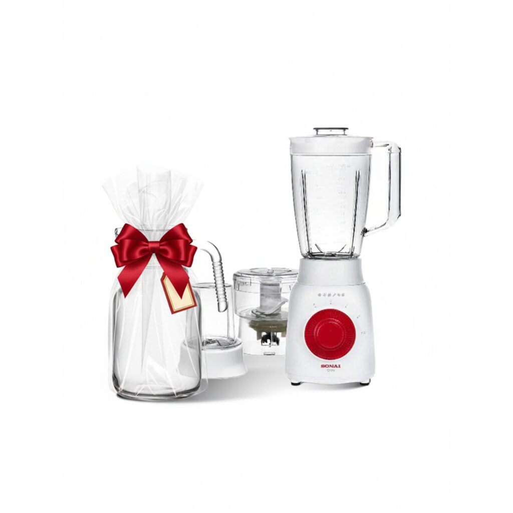Sonai Rotetto 3 In 1 Blender – 500 Watts, 1.5 Liters, 3 Speeds Mar-2500 + gift jug