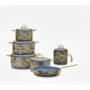 Brioni 11-Piece Granite Cookware Set