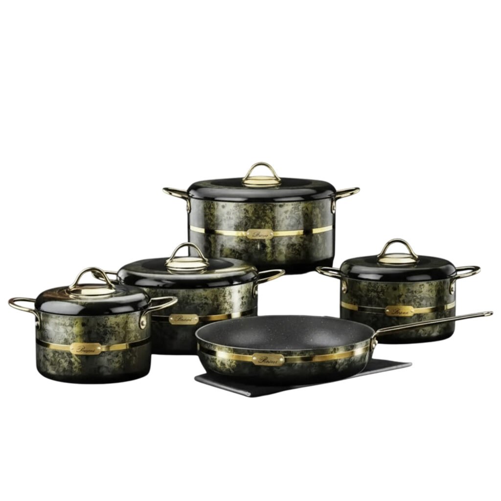 Brioni 9-Piece Granite Cookware Set