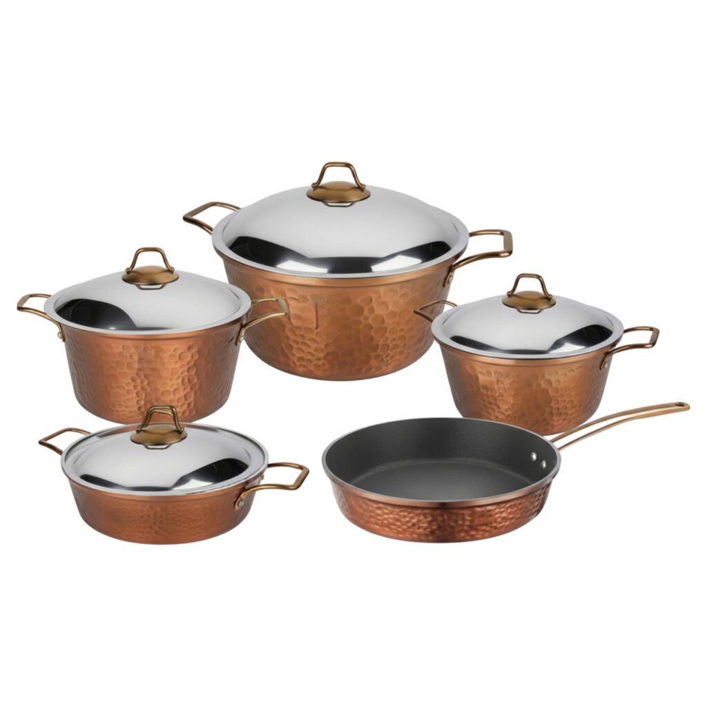 Brioni 9-Piece Granite Cookware Set