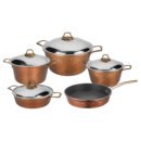 Brioni 9-Piece Granite Cookware Set