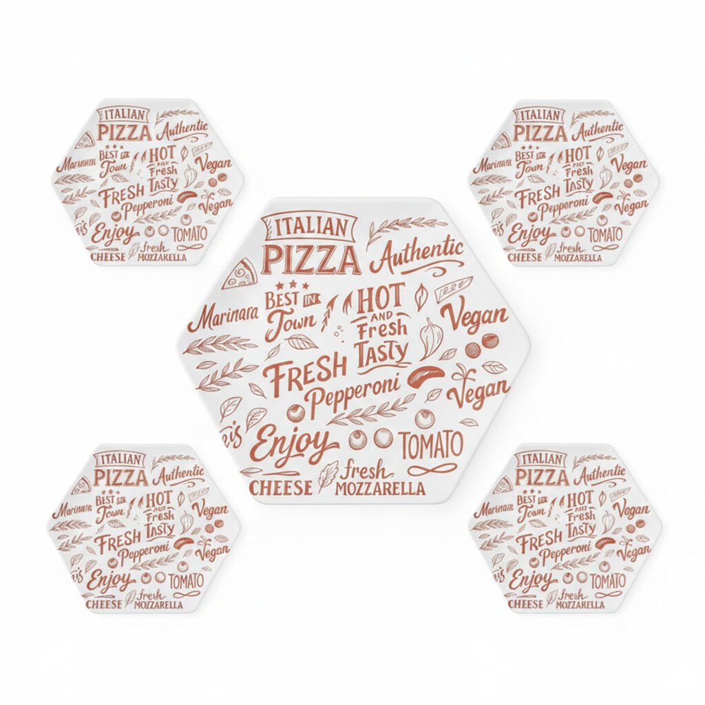 pizza set 5 peices