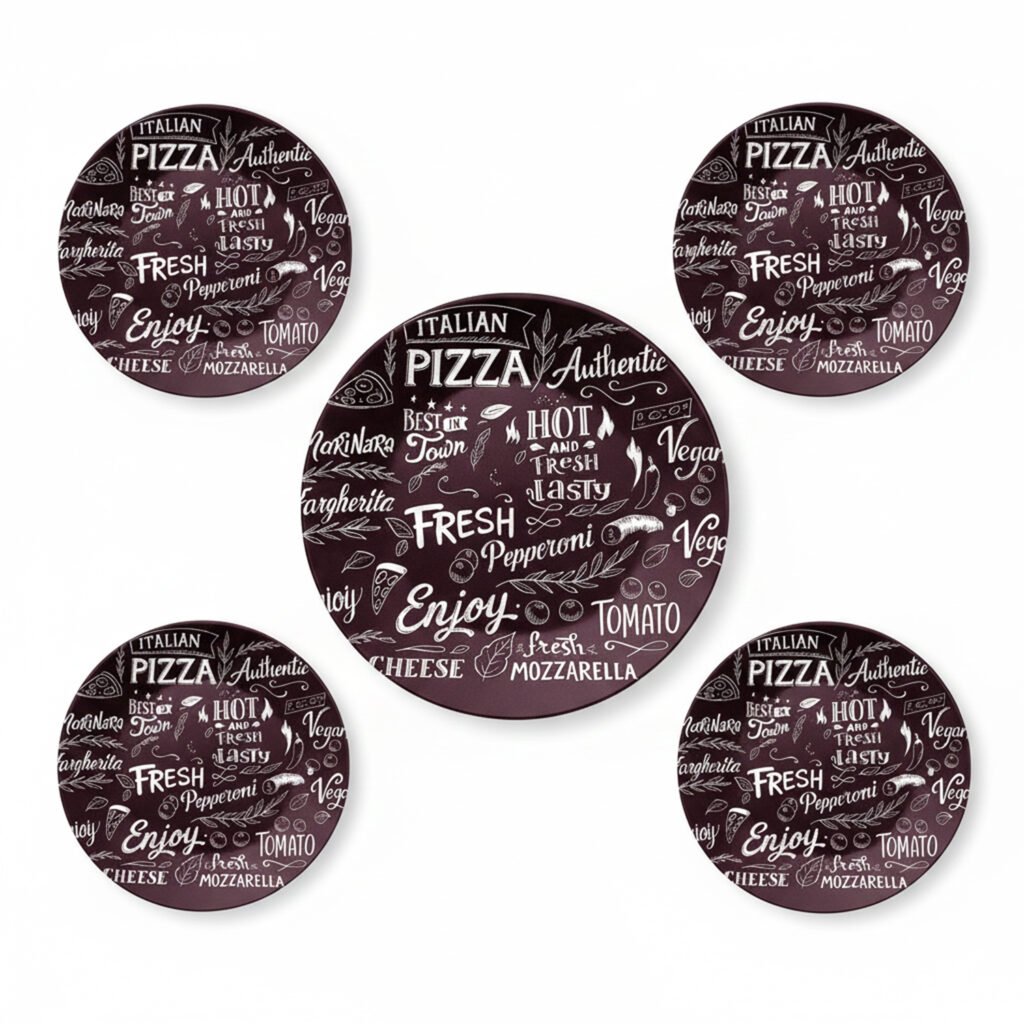 pizza set 5 pieces