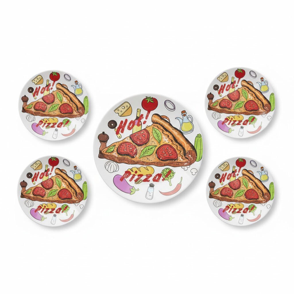 pizza set 5 pieces