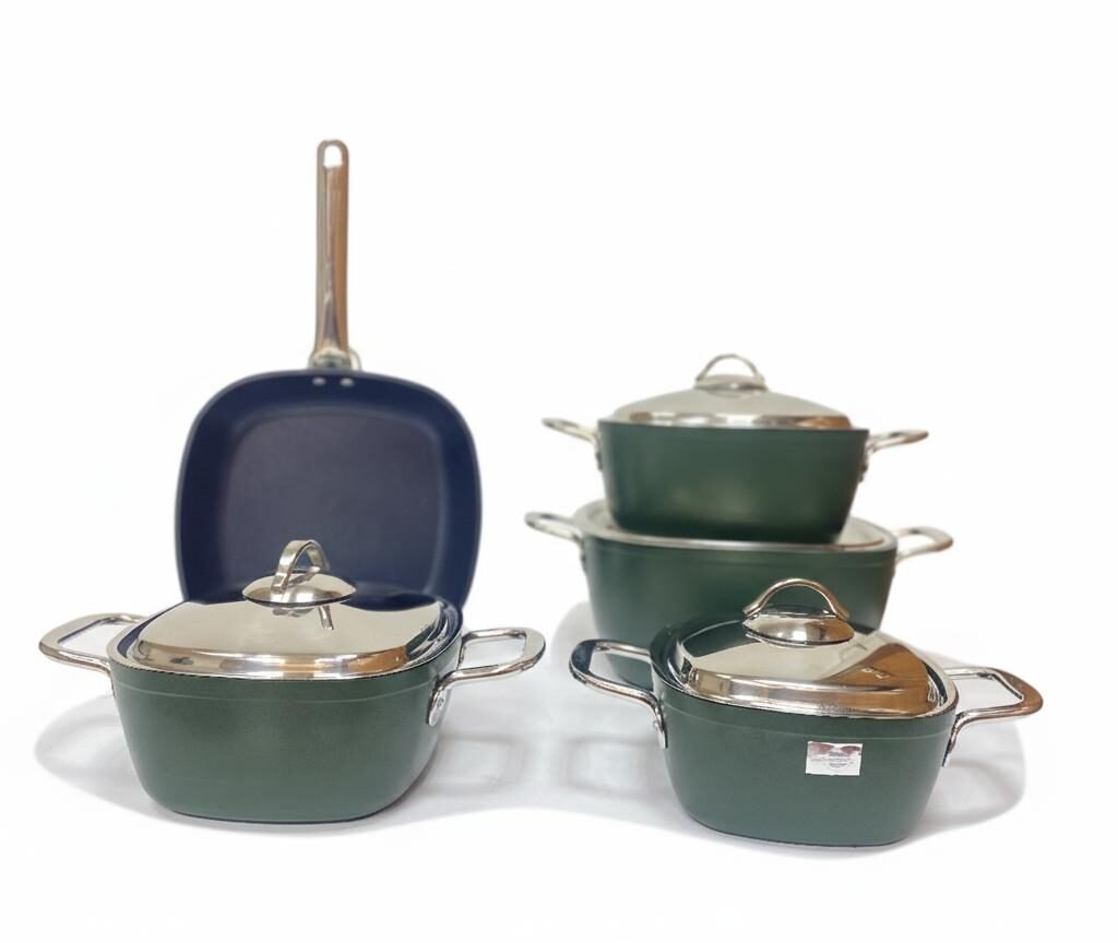 Saflon Tefal Cookware Set – 9 Pieces