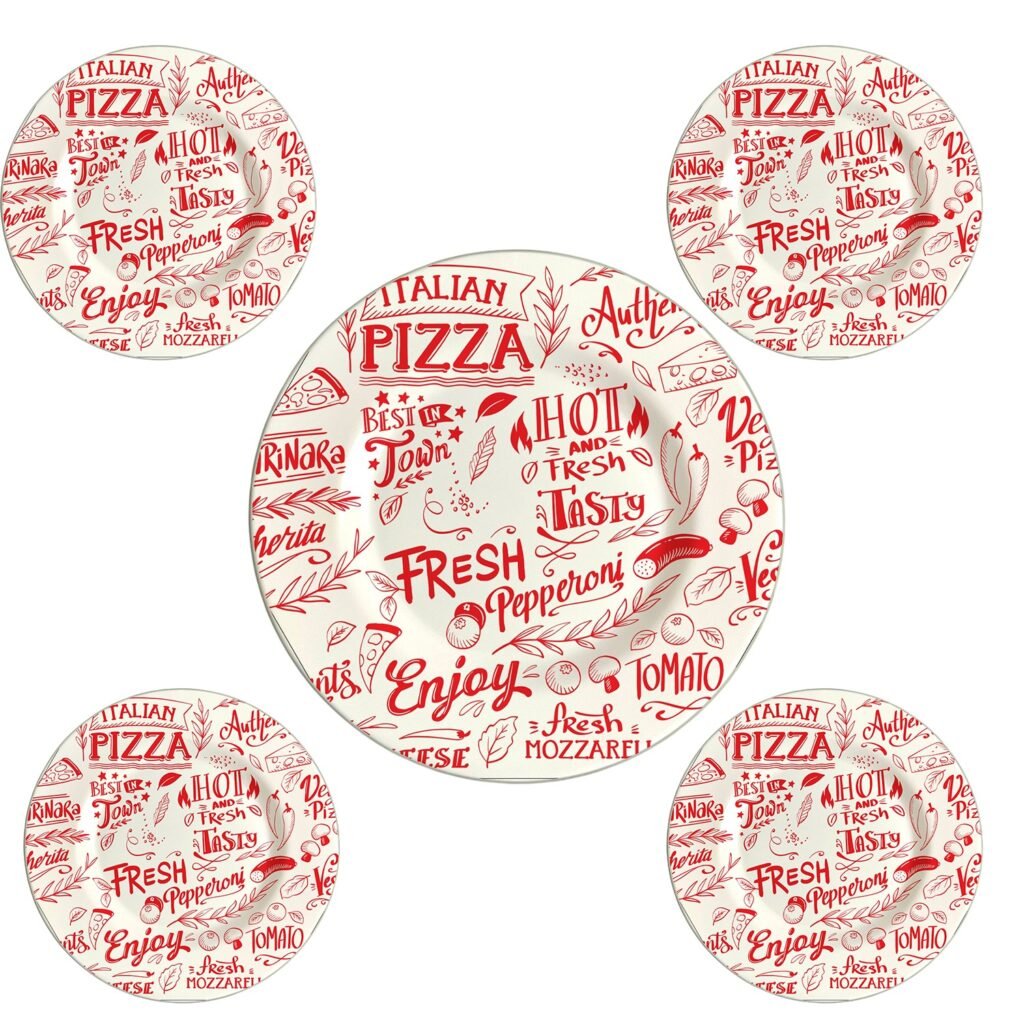 pizza set 5 pieces