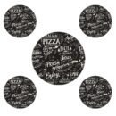 pizza set 5 pieces