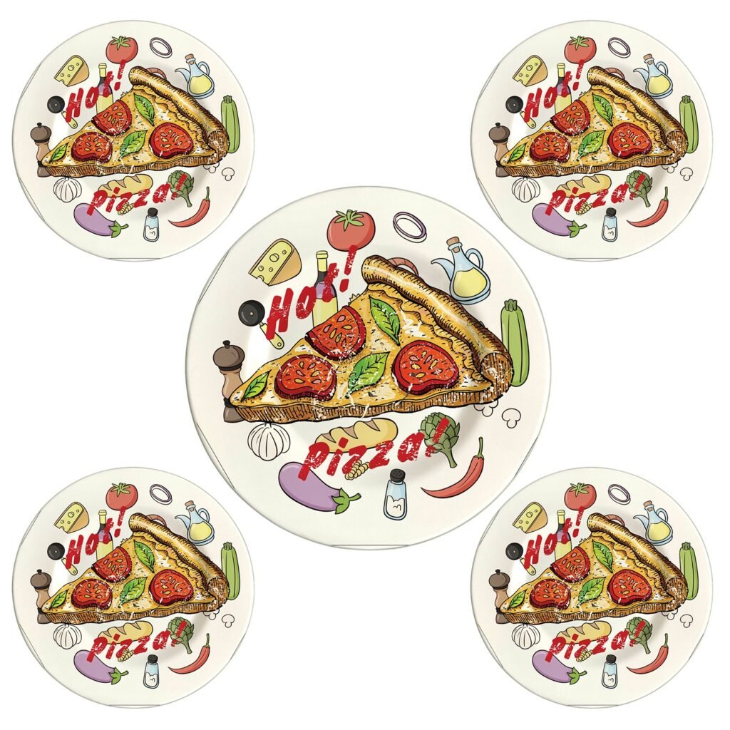 pizza set 5 pieces