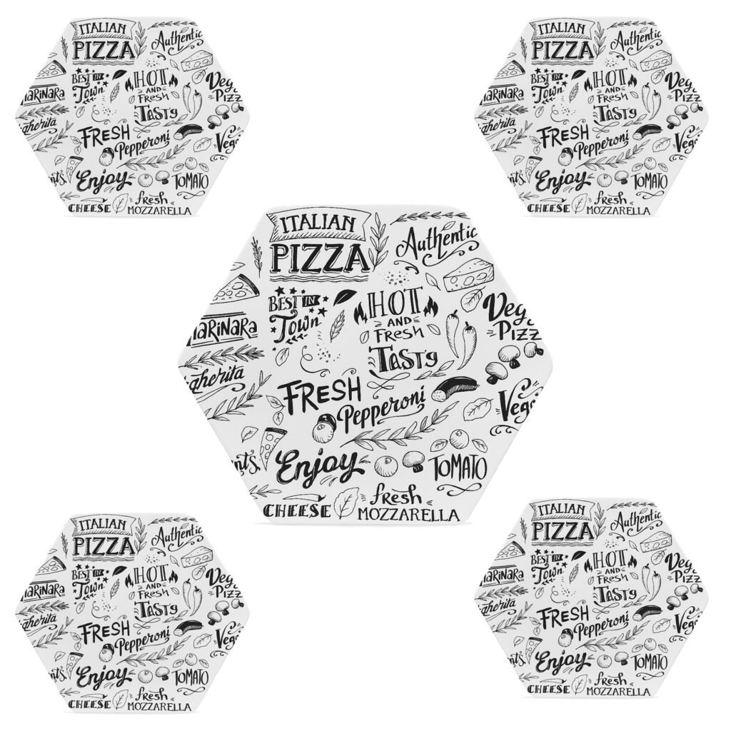 pizza set 5 pieces