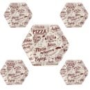 pizza set 5 pieces