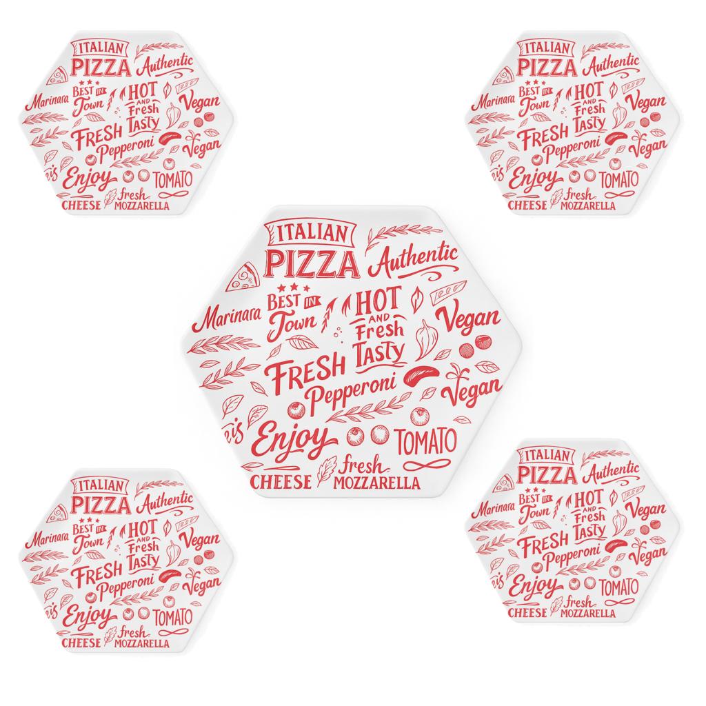 pizza set 5 pieces
